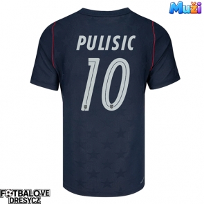 Spojené státy Christian Pulisic #10 Venkovní Dres MS 2026 Krátký Rukáv